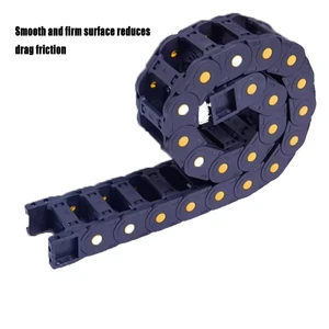 Heavy Duty Carrier Open Flexible Drag Chain Cable Carrier with Dustproof Nylon Plastic Conveyor