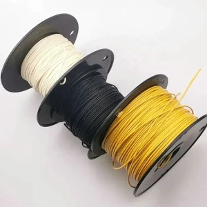 Yellow White Black Vintage Style Pushback Guitar Wire Guitar Cable AWG22 Braided Output Guitar Pickup Wires