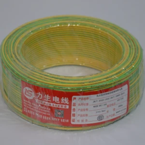 CCC ISO EAC Certification Solid XLPE House Building Wire WDZ(A/B/C) BYJ 1.5mm ~ 16mm Pure Copper Fire Resistant Rigid Wire