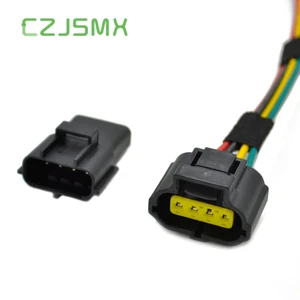 MingXin Custom 4 Pin Flame Retardant Wiring Harness CE RoHS Factory for Car Ignition System Copper Core Shielded