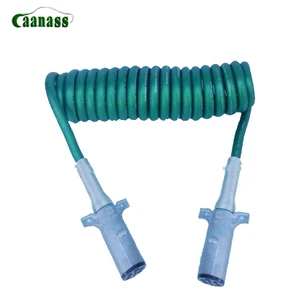 China Guangzhou 28t Professional Factory Seven Core Trailer&truck Electrical Cable Spring Trailer Cable Electric Cable Trailer