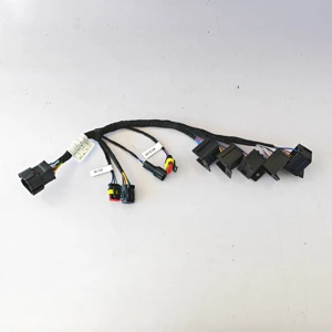 Custom Construction Machinery Car Wiring Harness PBT/PTFE IP66 Rated JST Connectors for Excavator/Loader/Bulldozer OEM/ODM