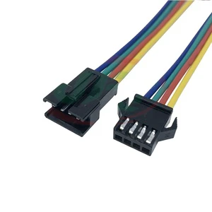 Oem/Odm Custom-made Rubber Copper Core Automotive Trailer Engine LED Strip Wiring Harness Male Female Connectors Custom Service