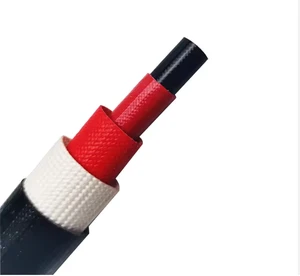 Fiberglass Braided Sleeving Flame Retardant Protective Cover for Wiring Harnesses