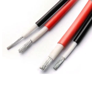 High Quality PNTECH Black Red XLPO Single Core 62930 IEC131 1x16mm2 Dc Pv Solar Wire Cable