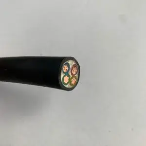 WDZN-YJY 4X10 Low Smoke Halogen-Free XLPE Insulated Copper Core Cable Fire Resistance 1 KV PE Jacket Power Distribution