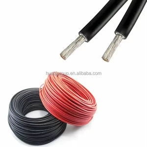 10mm² H1Z2Z2K Flexible PV Cable DC1500V Crosslinked Polyolefin Insulation Tinned Copper UV Resistant for Outdoor Solar Project