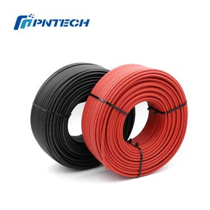 IEC131 Certified Power Station Cable 1x4mm2 XLPE Insulated Tinned Copper Halogen Free Solar Wire DC 1500V
