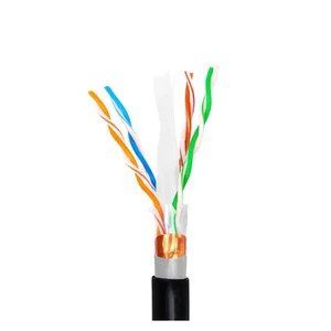 Customizable Outdoor Cat6 UTP 500m Industrial LAN Cable Cu FTP LAN Network Cable 305m Indoor Communication Cables
