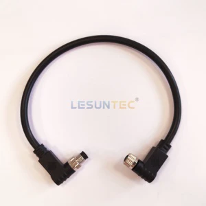 Professional Customized M8 Waterproof Connector Sensor 3-pin 4-pin Male and Female Aviation Plug Cable Assembly Wire Harness