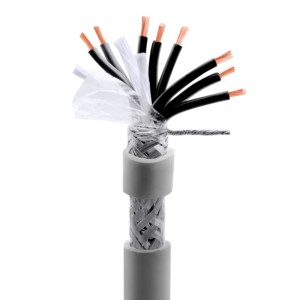 Classic Highly Flexible Stranded Copper Conductor Control Cable with PVC Core Insulation for Power Drag Chain Applications