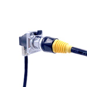 FCONNR New Version 90 Degree Ethernet RJ45 Panel Mount ETHERCON Connector