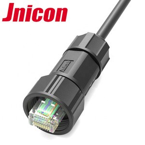 Stage Lights Waterproof IP68 Male Female Cat5e Cat6 Ethernet RJ45 Connector