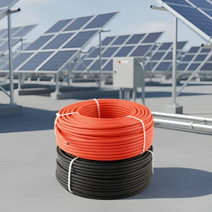 Highly Flexible 10-95mm2 DC Cable Wire Pure Copper Battery Power for Solar Inverter System Automotive Power Systems XLPE 16A/30A