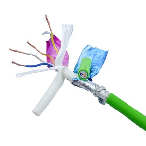 High quality S-iemens DP Bus Cable Four Core Green Profibus DP Shielded Cable 6XV1840-3AH10