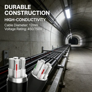 Building Material Aluminum Power Cable PVC Insulated 0.6 1kV Waterproof For Construction Site Wiring Project