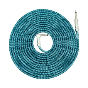 Guitar Cable with Noise Reduction and Universal Compatibility
