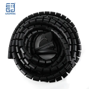4mm-20mm Cable Sleeve Harness Hose Wound Tube Colorful Spiral Tube Wrap Cable for Computer Wire Manage