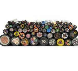Customized 2-20 Core 0.5-2.0mm 6-16AWG PVC Insulated Copper Conductor Control Cable