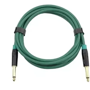 7 Core Wire Towing Trailers 1.5mm2 Coiled Electrical Cable Black TPU TPE Extension 6.35 Mono to 6.35 Mono Guitar Cable Speakers