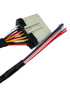 14-Way RP-1226 Male Connector 14Pin Open VCable for Automotive Use PVC Insulation and Copper Conductor Wiring Harness