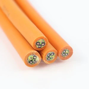 SERVO Stranded Copper Wires High Quality Cables 600/1000V 4 Cores for Variable Frequency Motor Used Mineral Oil Environments