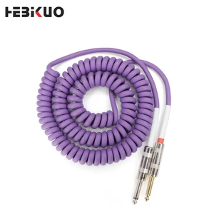 HEBIKUO Factory Direct XS009 Custom Electric Guitar Audio Cable Wholesale OEM Instruments Accessories