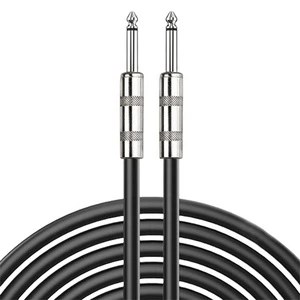 Xput 6.35MM 1/4 Inch Low Noise Electric Music Instrument Guitar Cable 6.35MM Jack OFC Audio Cable
