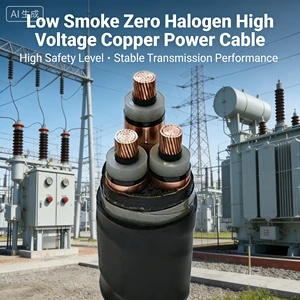 LSZH High Voltage Copper Conductor Xlpe Insulated Power Cables Low Smoke Zero Halogen Cable