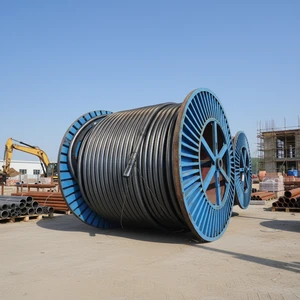 Multi Core Solid 25mm 50mm 95mm XLPE PVC Insulated Copper YJV Power Cable For Industrial & Railway Applications
