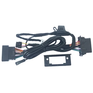 TSCN Custom Made Overmolded Wire Harnss Automotive Tracking Alarm Wire Harness with OBD Automobile Connector