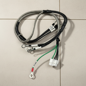 Extreme Environment Ready 1m Copper Core Silicone Rubber Insulated Harness 600V for High Temperature Automotive Sensors