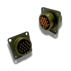 Connector MIL-DTL-26482 Series 1 Connectors MS3112E 14-18SX Copper IP67 Waterproof 7.5A Mounting Receptacle MS3110 MS3112