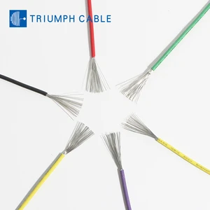 UL3385 22AWG Stranded Tinned Copper XLPE Wire 105C High Temp Resistant 300V Low Smoke Halogen-Free Hook-Up Wire