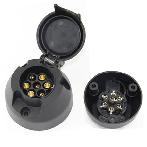 7 Pin 12V Trailer Socket Trailer Truck Connector