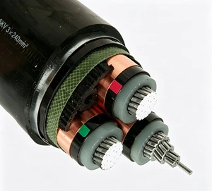Industrial Construction Mining Overhead Power Cables with Cu/Al Conductor and XLPE Insulation Rated Voltage 1.8/3kV~26/35kV