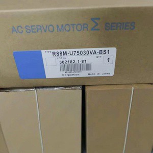 NEW AC SERVO MOTOR R88M-UE75030VA-BS1