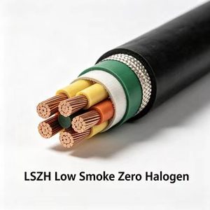 Low Smoke Zero Halogen Waterproof Anti-corrosion Safety Special Cable Underground Pipe Tunnel Wet Area Wiring Cable