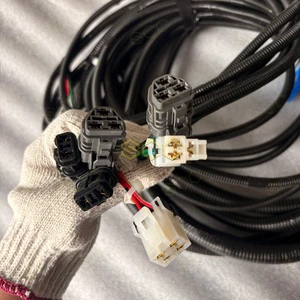 Construction Machinery Wiring Harness 427-06-22113 Engine Wiring Harness & Complete Vehicle Wiring Harness