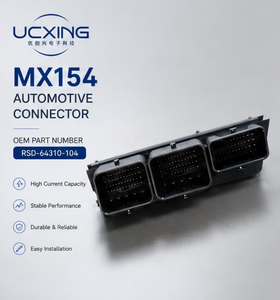 MX154 Series Automotive ECU Connector 90 Degree Right Angle Male Header Replacement MX CONNECTOR Hybrid Sealed Copper Alloy