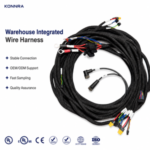 AGV Handling Robot Wire Harness Copper Core PBT/Nylon High Flex Cable Connector Assembly for Computer Home Appliance Machines