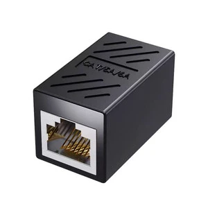 Factory-made RJ45 Network Cable Connector Straight Plug 8P8C Shielded Three-way Plug Network Connector