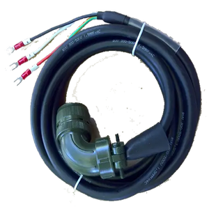 High Power Encoder Cable for Series Servo Motor Durable Copper Conductor With PVC and PE Insation
