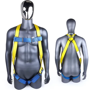 Safety Harness Manufacturer for Engineering protection Electrical Belt Aluminium-ring Full Body Harness