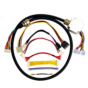 Professional Wiring Harness with Rubber Nylon Covers & Grommets for Motorcycle/Automobile LED Projector Fog Light Installations