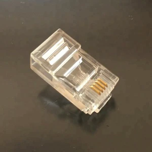 RJ45 Modular Plug 8P4C Connector (3456 Pin)