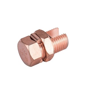 CONWELL TJ Power Cable Accessories Factory Direct Aluminum Material Electrical Crimp Terminal Split Bolt Connector And Lugs