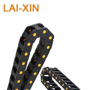 Bridge Type Lx20 Series Flexible Plastic PA66 Nylon Drag Cable Chain