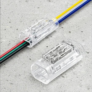 2-6 Port Inline Wire Harness Connector, Industrial Sensor Ready with Quick Connect Terminals - Reliable for Automation and PLC