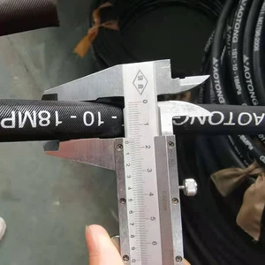 3/8 Inch SAE100R2AT/2SN High Pressure Steel Wire Braid Oil Resistant Rubber Hydraulic Hose For Coal Mining